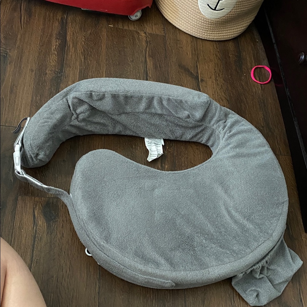 My Best Friend Gray Deluxe Nursing Pillow